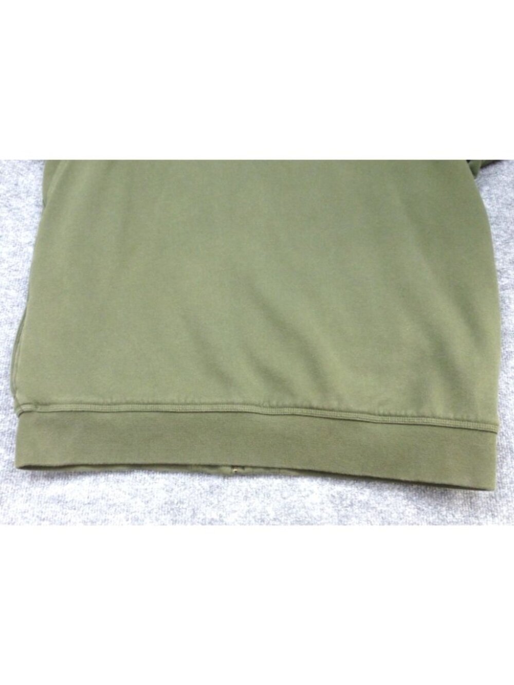 LL Bean Katahdin Iron Works Sherpa Lined Mens Green Full Zip Fleece Jacket LG Ta - Picture 11 of 11
